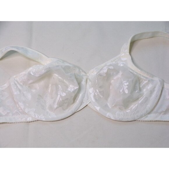 🆕 WACOAL Awareness Full Unpadded Underwire Bra 34DD White #85567 - Picture 9 of 12